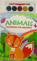 Livro colorindo com aquarela - animais - CULTURAMA EDITORA E DISTRIBUIDORA LTDA