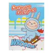 Livro - Colorindo Monstrinhos: Amigos Alegres