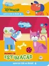 Livro colorindo no banho - animais de estimação 79088 - ciranda cultural