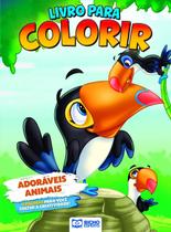 Livro - Colorir Animais da Floresta - Adoráveis Animais - Autor: Eduardo Starke - Capa Mole