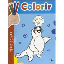 Livro - Colorir (B): Seres do Mar