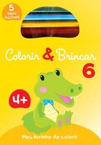 Livro - Colorir & brincar 6 : Amarelo