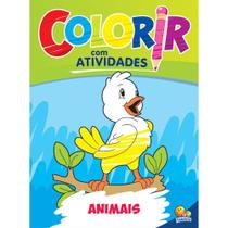 Livro - Colorir com Atividades: Animais