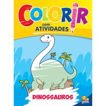 Livro - Colorir com Atividades: Dinossauros