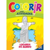 Livro - Colorir com Atividades: Lugares do Mundo