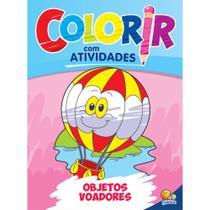 Livro - Colorir com Atividades: Objetos Voadores