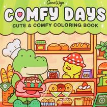 Livro Colorir Comfy Days Coco Wyo Edição Luxo Bruchura,