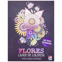 Livro - Colorir e Imaginar: Flores