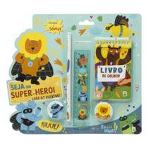 Livro - Colorir e Sonhar: Seja um Super-herói