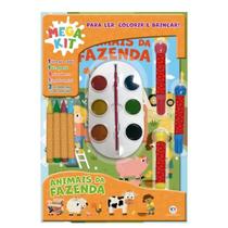 Livro Colorir Mega Kit - Animais Fenda - Ciranda Cultural
