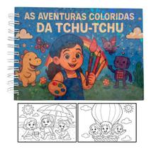 Livro Colorir Pura Magia Tchu Tchu Estilo Bobbie Goods 50pg Livro Colorir Pura Magia Tchu Tchu Estilo Bobbie Goods 50pg