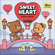 Livro Colorir Relax Life 46 Folhas - Sweet Heart