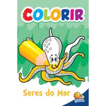 Livro - Colorir: Seres do Mar