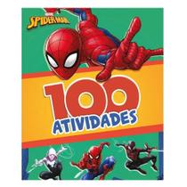 Livro Com 100 Atividades - Homem-Aranha - 1 unidade - Marvel - Rizzo