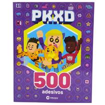 Livro com 500 Adesivos PK XD Atividades e Colorir Culturama