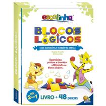 Livro - Com Matemática também se brinca:Blocos Lógicos(Escolinha T)