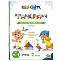 Livro - Com Matemática também se brinca:Tangram(Escolinha T) Livro - Com Matemática também se brinca:Tangram(Escolinha T)