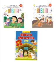 Livro - Combo Bíblia Infantil - Kit com 3 Livrinhos