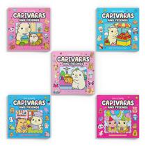 Livro - Combo Cute & Comfy Capivaras and Friends - Kit com 5 Livros