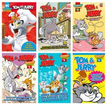 Livro - Combo Quadrinhos Tom e Jerry - Kit com 6 Quadrinhos