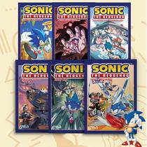 Livro - Combo Sonic - volumes 1, 2, 3, 4, 5 e 6 Livro - Combo Sonic - volumes 1, 2, 3, 4, 5 e 6