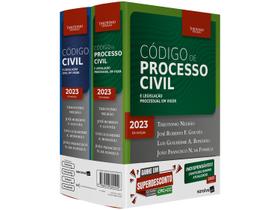 Livro Combo TN Código Civil e Código Processo Civil Theotonio Negrão