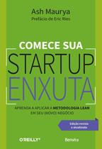 Livro - Comece sua startup enxuta - 2ª edição 2024