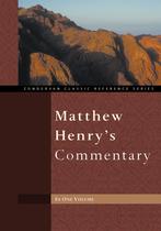 Livro Comentário de Matthew Henry em Um Volume
