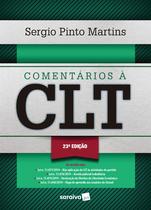 Livro - Comentários à CLT - 23ª Edição 2020