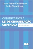 Livro - Comentários à lei de organização criminosa - 1ª edição de 2014
