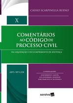 Livro - Comentários ao código de processo civil - 1ª edição de 2018