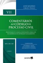 Livro - Comentários ao Código de Processo Civil : Arts. 318 a 368 - 3ª Edição 2018