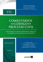 Livro - Comentários ao código de processo civil : Arts. 318 a 368 - 3ª edição de 2018