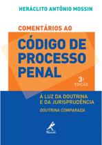 Livro - Comentários ao Código de Processo Penal