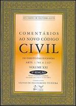Livro - Comentários ao Novo Código Civil - Direito Sucessões - Arts.1.784 a 2.027 - Vol XXI - 5ª Edição 2009