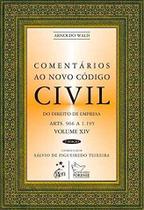 Livro - Comentários ao Novo Codigo Civil - Do Direito de Empresa - Vol. XIV - 2ª Edição 2010