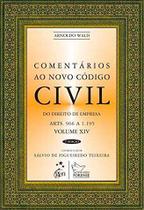 Livro - Comentários ao Novo Codigo Civil - Do Direito de Empresa - Vol. XIV
