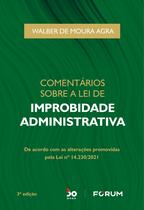 Livro - Comentários Sobre a Lei de Improbidade Administrativa Livro - Comentários Sobre a Lei de Improbidade Administrativa