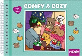 Livro - Comfy and Cozy Green - Livro de Colorir