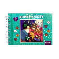Livro - Comfy and Cozy Green - Livro de Colorir