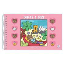 Livro - Comfy and Cozy Pink - Para Colorir