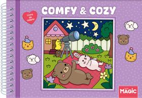 Livro - Comfy and Cozy Purple - Livro de Colorir