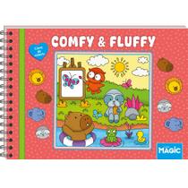 Livro - Comfy and Fluffy Red - Livro de Colorir