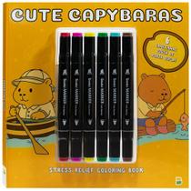 Livro - Comfy Coloring: Cute Capybaras Livro - Comfy Coloring: Cute Capybaras