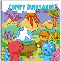 Livro - Comfy Dinosaurs - Livro de Colorir