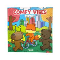 Livro - Comfy Vibes - Livro de Colorir