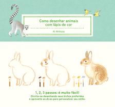 Livro - Como desenhar animais com lápis de cor