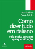 Livro - Como dizer tudo em italiano