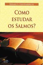 Livro Como Estudar Salmos - Sinodal