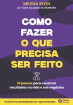 Livro - Como fazer o que precisa ser feito